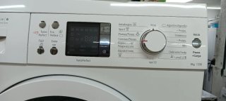 LAVADORA CARGA FRONTAL BOSCH 8 KG A+++