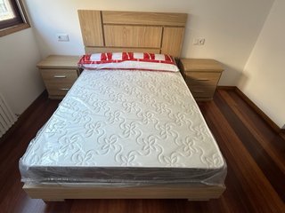 Dormitorio completo madera