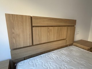 Dormitorio completo madera