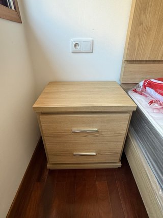 Dormitorio completo madera
