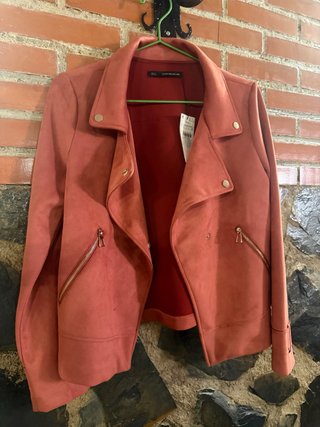 Chaqueta rosa palo Talla L
