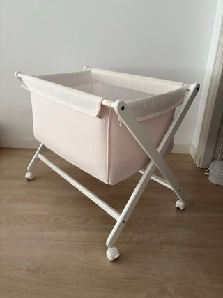 Minicuna tijera con rejilla