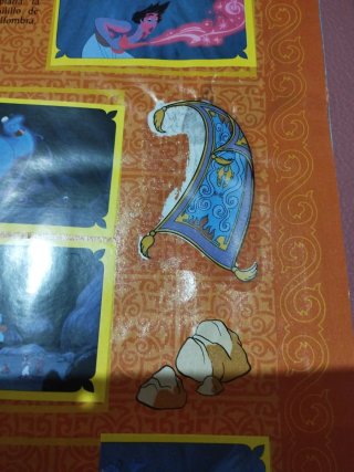 Álbum Aladdin Panini Disney