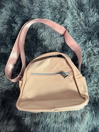 Mochila juvenil rosa para mujer
