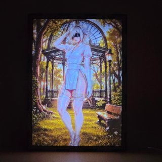 Lámpara LED Anime 2B White Edition