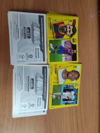 343 Cromos sin repetir y sin pegar tmp 21/22