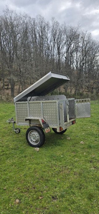 Remolque para perros y carga