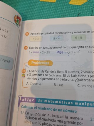 Matemáticas, 3 Primaria Savia