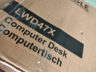 Mesa Escritorio Oficina con Estantes VASAGLE