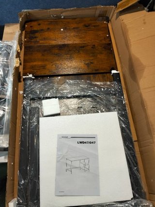 Mesa Escritorio Oficina con Estantes VASAGLE