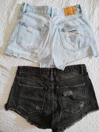 Lote Pantalones y faldas vaquero corto