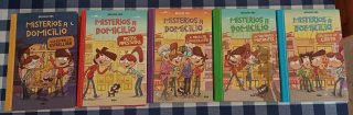 Libros de "misterios a domicilio", del 1 al 5