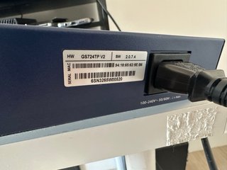 Switch Netgear GS724TPv2 ProSAFE 24-Port Gigabit