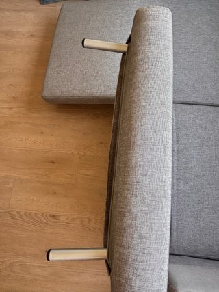 Sofá Cama Tela gris