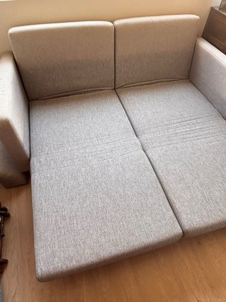 Sofá Cama Tela gris