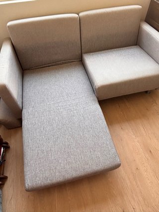 Sofá Cama Tela gris