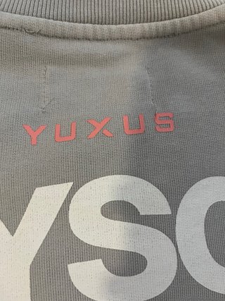 Sudadera YUXUS Gris Talla XL