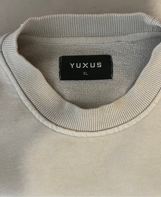 Sudadera YUXUS Gris Talla XL