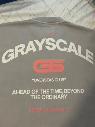 Sudadera YUXUS Gris Talla XL