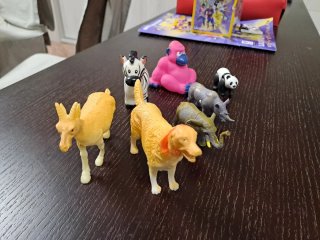 Set 7 Figuras Animales Juguete