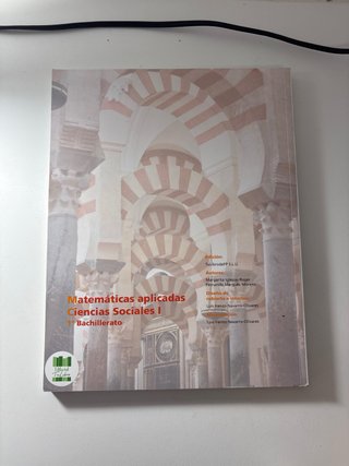 libro matematicas aplicadas a ciencias sociales