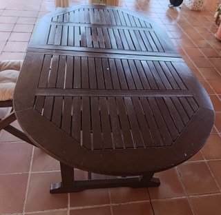 Conjunto de exterior de madera