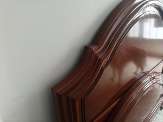 Cabecero de cama de madera