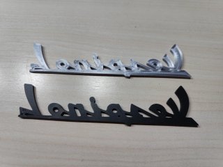 Logo 3D Vespino L