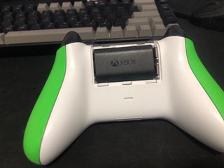 Mando de xbox verde con bateria incluida sin Drift