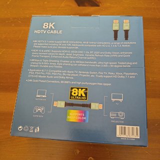 Cavo HDMI 2.1 Premium 8K Ultra HD 5m