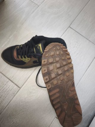 Nike Air Max 90 Snake Negro Naranja