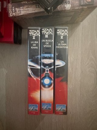 Pack 3 Películas Star Trek VHS (Español)