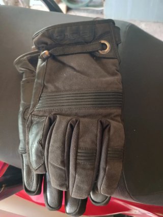 2 Pares Guantes Negro