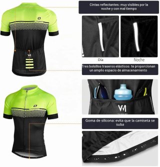 Maillot Ciclismo LAMEDA Hombre Tamaño M