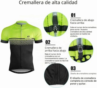 Maillot Ciclismo LAMEDA Hombre Tamaño M