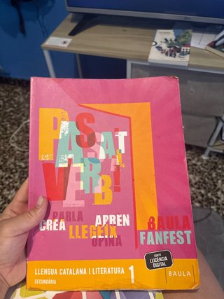 Llengua catalana i literatura, 1 Secundària, Fa...