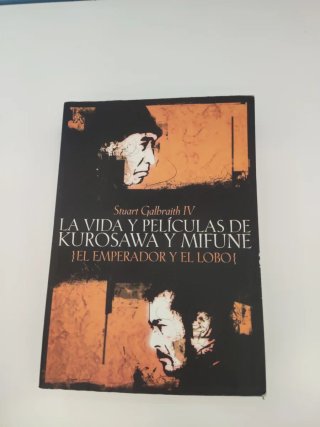 Libro La vida y películas de Kurosawa y Mifune.