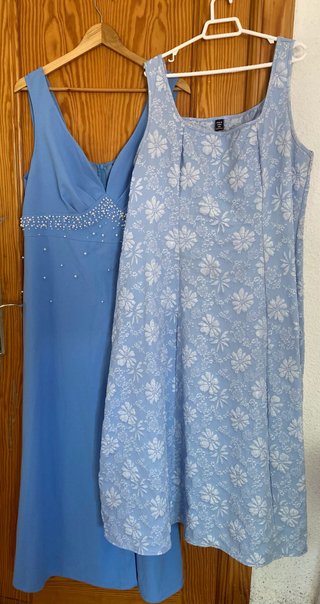 Lote 2 vestidos largos elegantes T48