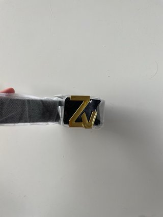 Cinturón Zadig & Voltaire Negro Dorado