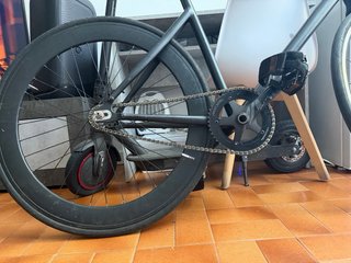 Bicicleta Santafixie Negra Matte