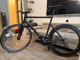 Bicicleta Santafixie Negra Matte