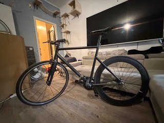 Bicicleta Santafixie Negra Matte