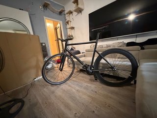 Bicicleta Santafixie Negra Matte