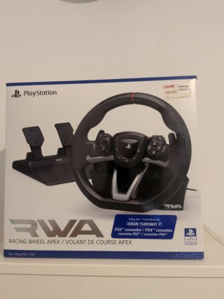 Volante RWA Racing Wheel Apex PS5/PS4