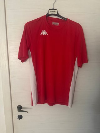 Maglia uomo Kappa L Rossa/Bianca