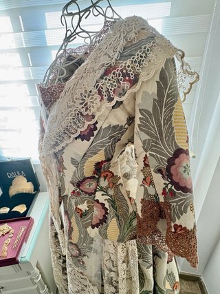 Traje de Fallera con Aderezo y Zapatos