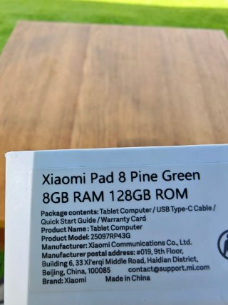 Xiaomi Pad 8 precintado