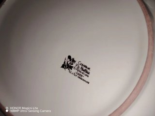 Piatto in ceramica italiana dipinto a mano