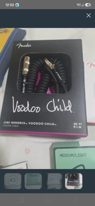 Cable Fender Jimi Hendrix Voodoo Child