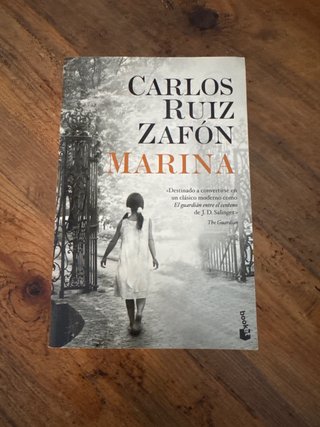 Marina – Carlos Ruiz Zafón | Libro de bolsillo